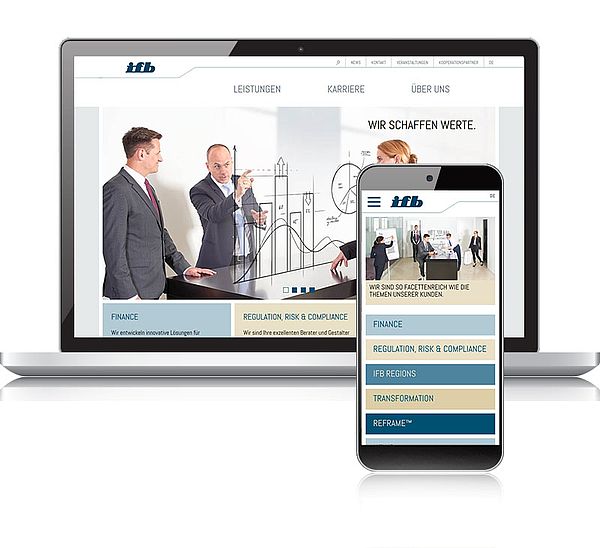 IFB-Display IFB-Group-Smartphone-und-Laptop
