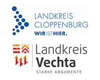 Landkreise Vechta und Cloppenburg Logos